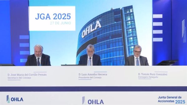 Elías no consigue el apoyo de los accionistas de OHLA y los Amodio logran su reelección en la junta
