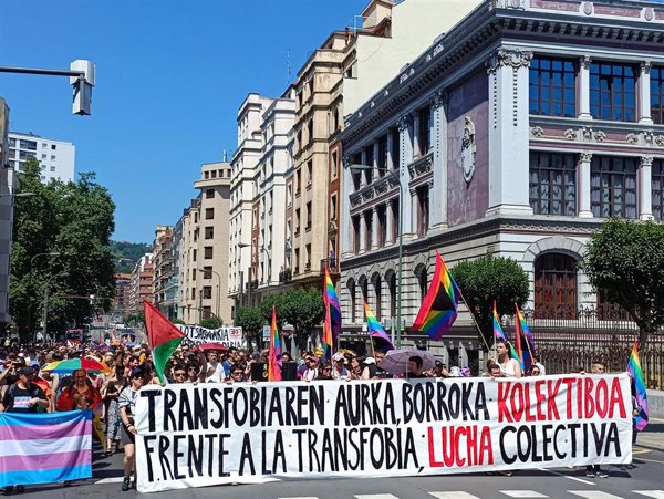 La marcha del Orgullo en Bilbao llama a 