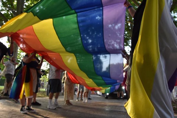 La marcha del Orgullo en Mérida grita
