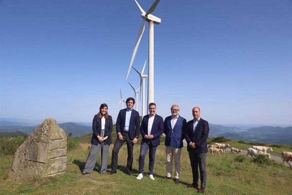 Gobierno vasco e Iberdrola invertirán 59 millones en el primer parque eólico de Euskadi en 20 años
