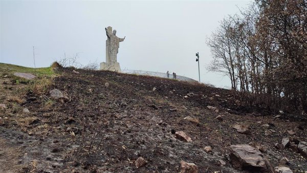 Piden 13 años de prisión para el acusado de provocar un incendio en el Naranco (Asturias) en 2023