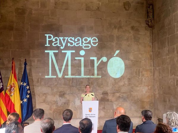 La exposición 'Paysage Miró' regará Palma desde finales de julio con más de un centenar de obras del artistas en 4 sedes