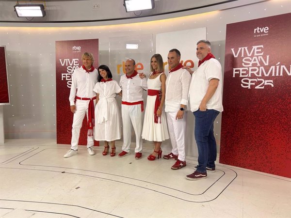 RTVE se vuelca con la cobertura de los Sanfermines 2025: IA en los encierros, 100 personas, 32 cámaras y 3 tirolinas