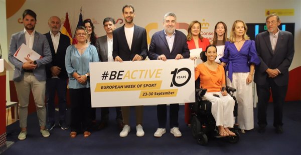 El CSD presenta la Semana Europea del Deporte con Calderón, Teresa Perales y Theresa Zabell como embajadores