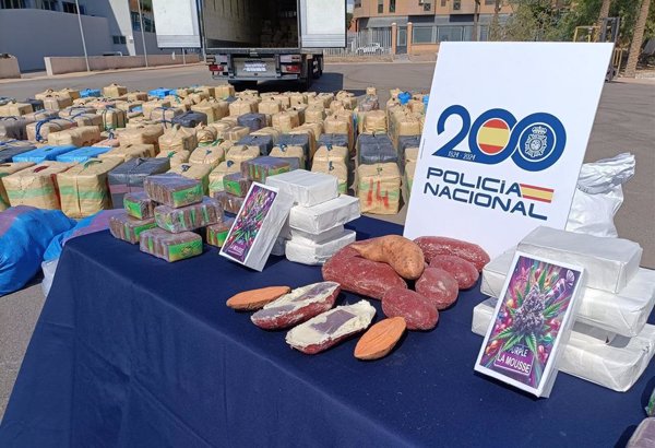 Cae una red que introdujo 15,3 toneladas de hachís desde Marruecos entre sandías y falsas batatas