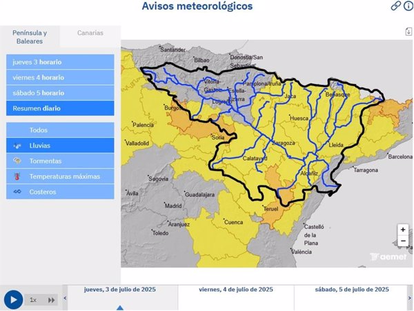 La CHE avisa de posibles 
