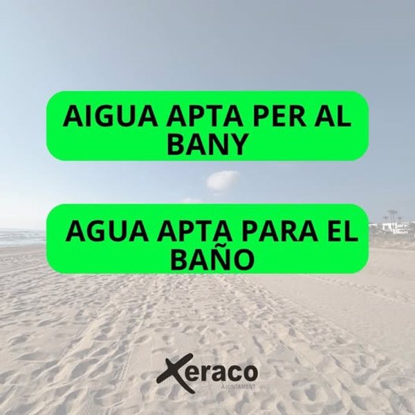 Comunidad Valenciana pide reabrir las playas de la Safor tras descartar los análisis bacterias intestinales en el agua