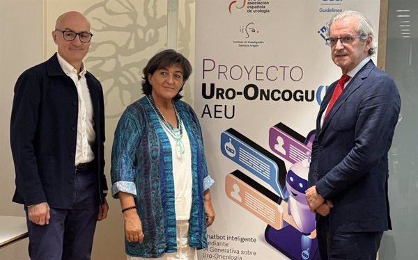 La Asociación Española de Urología presenta un 'chatbot' con IA para dar respuesta a cualquier duda uro-oncológica