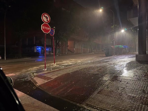 Tormentas y lluvias intensas dejan más de 110 incidencias en garajes, bajos y calles de la provincia de Guadalajara
