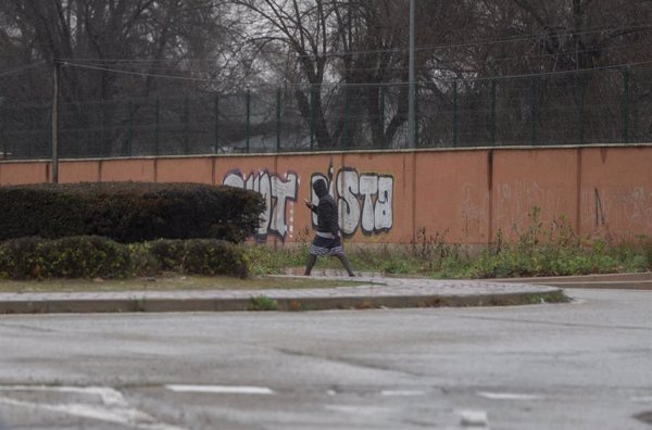 La concentración en Alcalá de Henares (Madrid) con un policía herido y un detenido no estaba autorizada