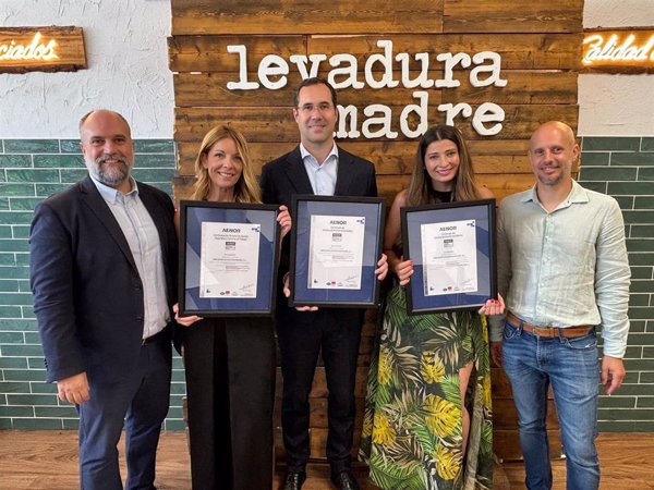 Levaduramadre refuerza su compromiso con el cumplimiento normativo tras obtener tres certificados de Aenor