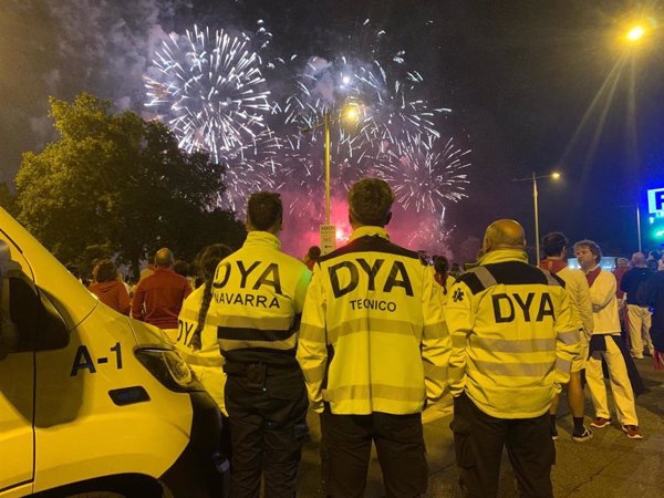 DYA Navarra atiende a 81 personas en el segundo día de los Sanfermines