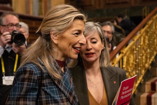 Yolanda Díaz intervendrá en la comparecencia de Sánchez en el Congreso para fijar la posición de Sumar
