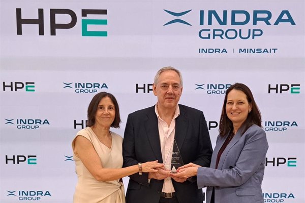 HPE premia a Indra Group por su liderazgo internacional en tecnología para entornos complejos