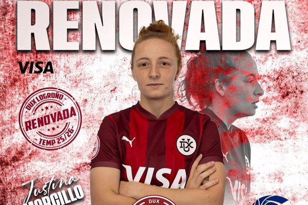 El DUX Logroño renueva a Justina Morcillo, Mía Asenjo y Lorena Valderas para la próxima temporada