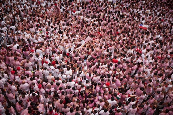 Dos detenidos el miércoles por tocamientos a mujeres en las fiestas de San Fermín