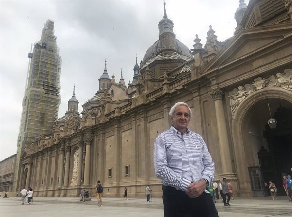 La restauración de las 2 torres de la Basílica del Pilar en obras terminará antes de fin de año con donaciones de fieles