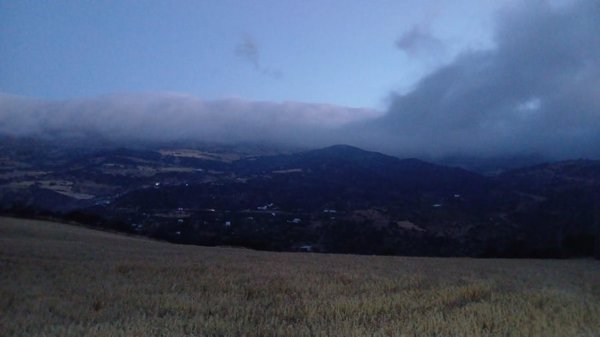 Continúan trabajos por tierra para sofocar el incendio declarado en Villanueva de la Concepción (Málaga)