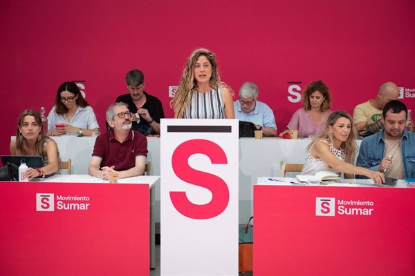 Sumar avisa a Sánchez de que una vez anunciadas las medidas anticorrupción, 