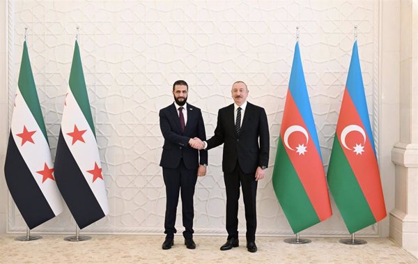 El presidente sirio visita Azerbaiyán