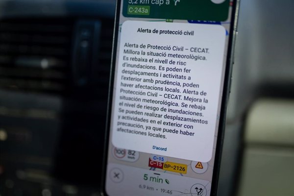 Protecció Civil envía una alerta en gran parte de Cataluña sobre la mejora de la situación meteorológica