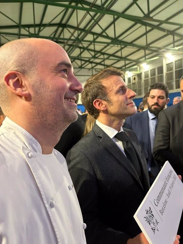 El conocinero Romain Fornell, nombrado Caballero de la Legión de Honor de la República Francesa