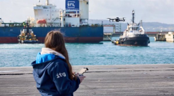 Puertos del Estado hará antes de que termine el año una guía sobre el uso de drones en estas instalaciones