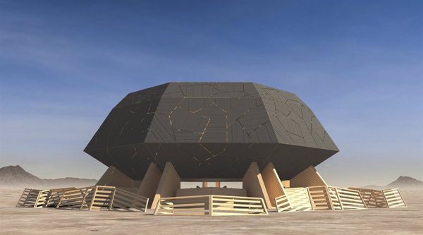 Tres arquitectos valencianos construirán el primer templo español en el Burning Man, en Nevada (Estados Unidos)