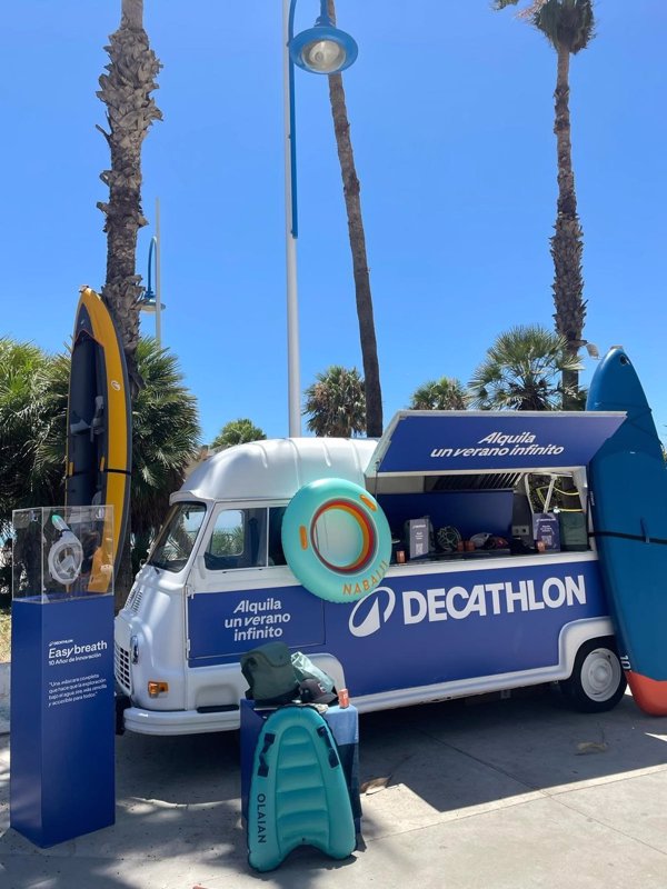 Decathlon renueva su servicio de alquiler de kayaks y tablas de paddle surf ahora también por días