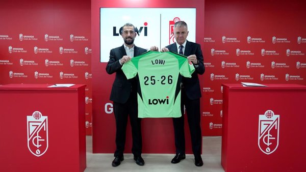 Lowi, nuevo patrocinador del Granada CF para la temporada 2025-26