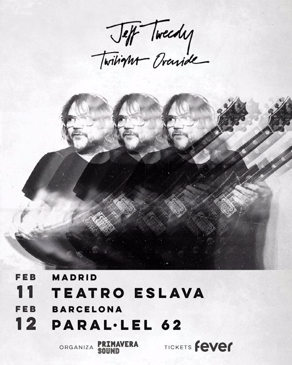 El líder de Wilco actuará en solitario en Madrid y Barcelona en febrero