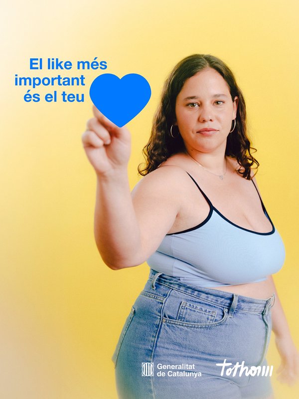 Cataluña impulsa una campaña para sensibilizar sobre la presión estética en redes sociales
