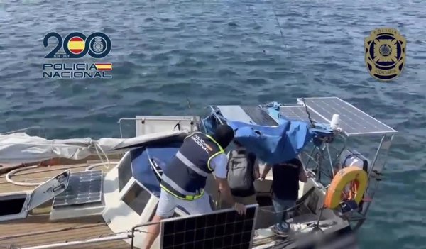 Intervenidos 1.680 kilos de cocaína de una organización asentada en Málaga que recurría a veleros