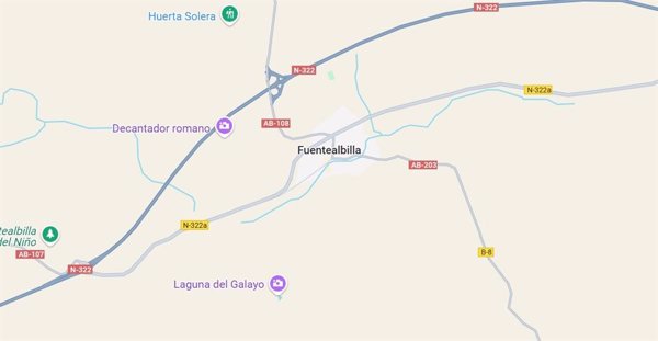Muere un hombre y otro resulta herido tras la salida de vía de un turismo en Fuentealbilla (Albacete)