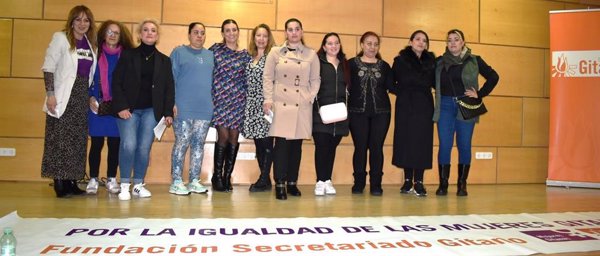 Marí Fe, mujer gitana de 28 años beneficiaria de la X Solidaria: