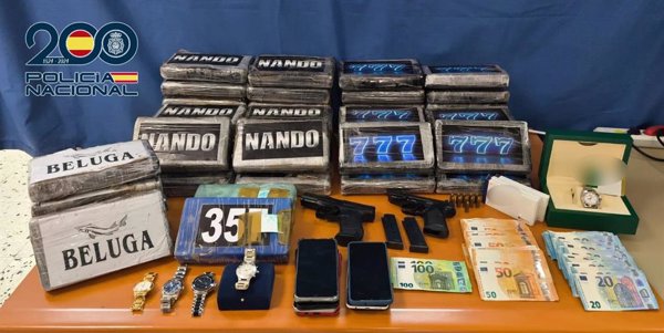 Cae una banda dedicada a distribuir cocaína en la Comunitat Valenciana con 22 detenidos y 16 registros