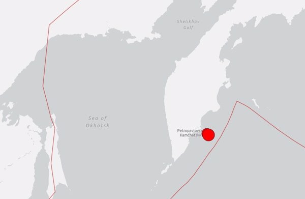 Retirada una alerta de tsunami para el este de Rusia tras un terremoto de magnitud preliminar 7,4