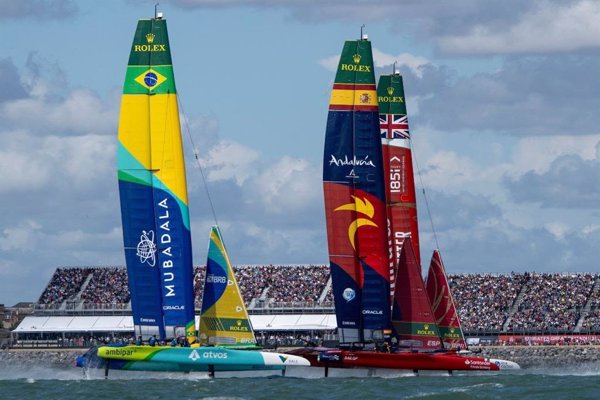 España sigue tercera en la clasificación general de SailGP después de su sexto puesto en Portsmouth