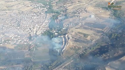 Baja a situación operativa nivel 1 el incendio en La Torre de Esteban Hambrán (Toledo) por evolución favorable