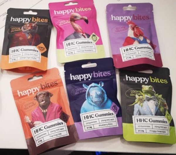 La AESAN alerta de la presencia de cannabinoides en productos de confitería de la marca Happy Bites