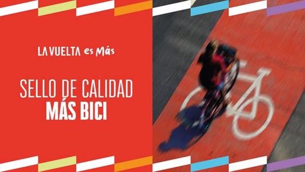 Barcelona, Bilbao, Madrid, Valladolid y Zaragoza, candidatas al primer sello 'Más Bici' de La Vuelta