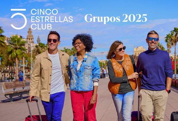 Cinco Estrellas Club cierra el primer semestre con un crecimiento del 42% en sus viajes de grupos