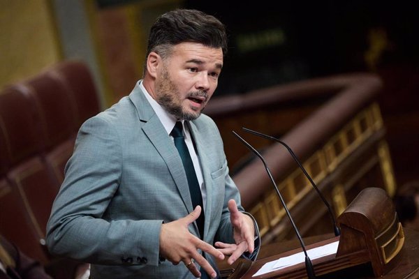 Rufián respeta el rechazo de Podemos al decreto antiapagones, pero advierte: 