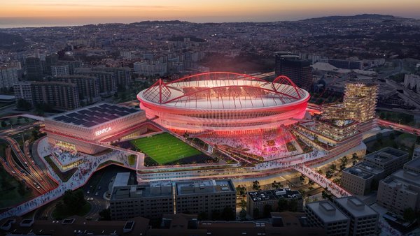 El Benfica desvela el plan de renovación de Da Luz con el objetivo puesto en el Mundial 2030