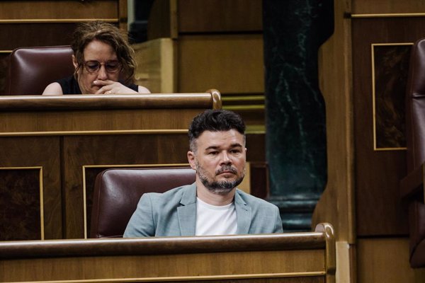 Rufián insiste en su idea de la alianza plurinacional tras el rechazo de la cúpula de ERC: 