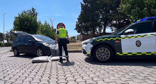 Un detenido en Candasnos (Huesca) por conducir por la AP-2 en sentido contrario y traficar con drogas