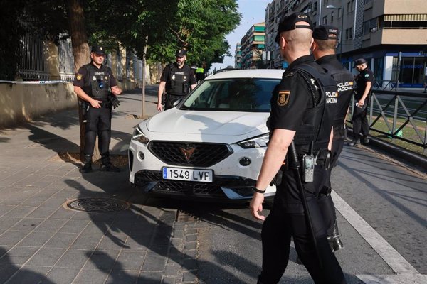Amplio dispositivo policial en el edificio judicial de Granada para la entrega del hijo menor de Rivas al padre