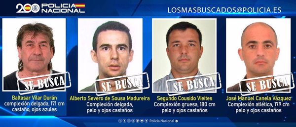 Un profesor que abusó de menores y un capo de la droga, 4 de 'Los 10 más buscados' aún por la Policía