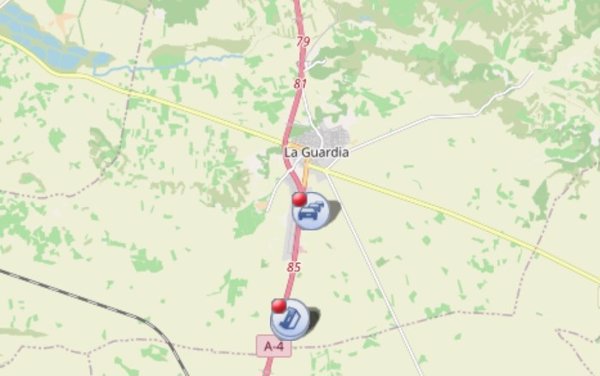 La A-4 sentido Andalucía se abre al tráfico tras su corte por el vuelco de un camión en La Guardia (Toledo)