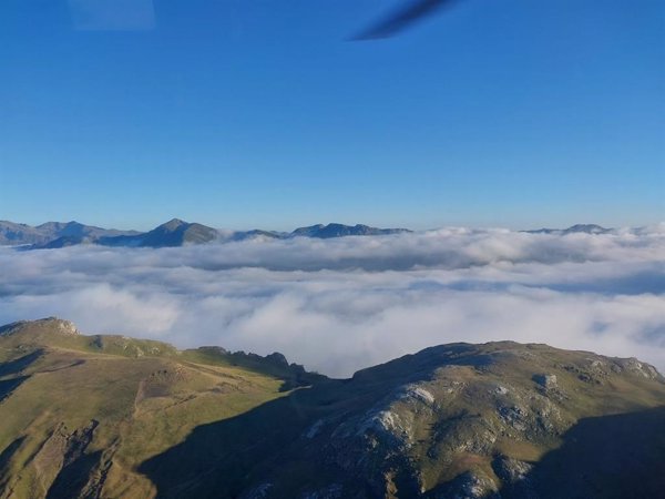 Evacúan a una mujer de 45 años tras sufrir un desvanecimiento en Picos de Europa